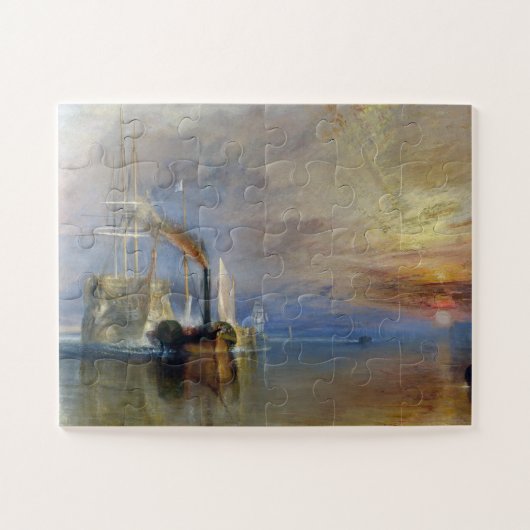 De Temeraire Schip van Turner Legpuzzel (Horizontaal)