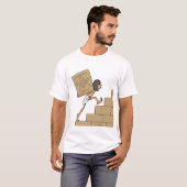 De tempel bouwen t-shirt (Voorkant volledig)