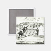 De tempel magneet (Voorkant / Achterkant)