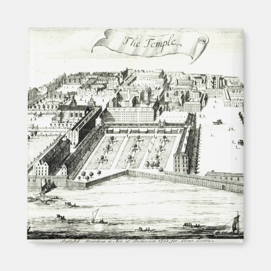 De tempel magneet (Voorkant)