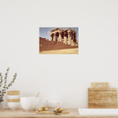 De tempel Sobek en Haroeris Poster (Keuken)