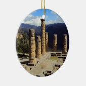 De tempel van Apollo - Delphi Keramisch Ornament (Rechts)