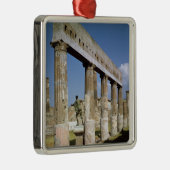 De tempel van Apollo Metalen Ornament (Rechts)