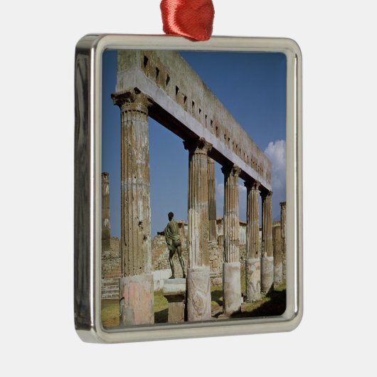 De tempel van Apollo Metalen Ornament (Rechts)