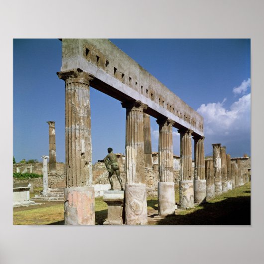 De tempel van Apollo Poster (Voorkant)