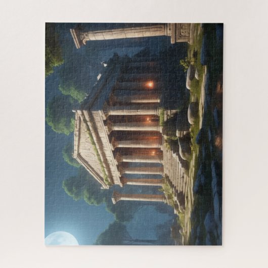 De tempel van Artemis in Efeze, gezien door Ai Legpuzzel (Verticaal)