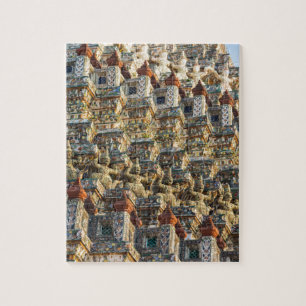 De tempel van Arun van Wat in Bangkok Thailand Legpuzzel