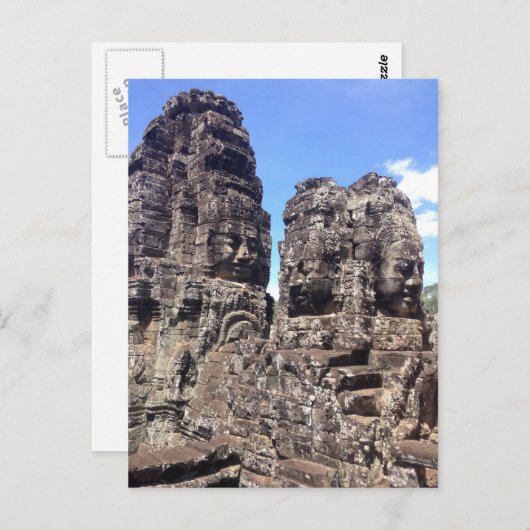 De Tempel van Bayon Briefkaart (Voorkant / Achterkant)