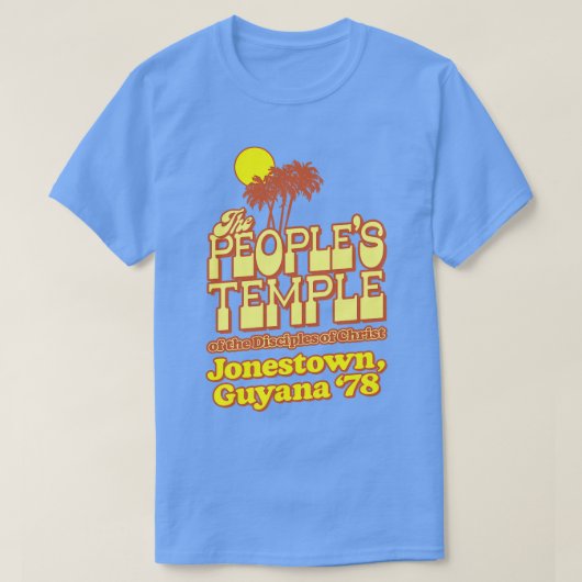 De tempel van de discipelen van Christus T-shirt (Design voorkant)