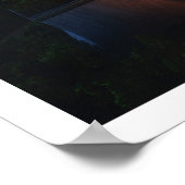 De tempel van de lek (nacht) poster (Hoek)