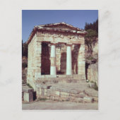 De tempel van de schatten van de Atheense bevolkin Briefkaart (Voorkant)
