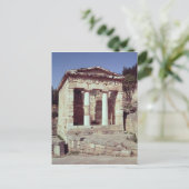 De tempel van de schatten van de Atheense bevolkin Briefkaart (Staand voorkant)