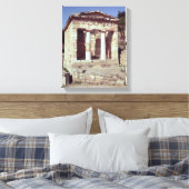 De tempel van de schatten van de Atheense bevolkin Canvas Afdruk (Insitu (Slaapkamer))