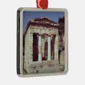 De tempel van de schatten van de Atheense bevolkin Metalen Ornament (Rechts)