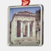 De tempel van de schatten van de Atheense bevolkin Metalen Ornament (Links)