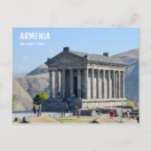De tempel van Garni in Armenië Briefkaart (Voorkant)