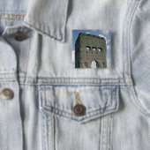 De tempel van Janus, Tene I Vierkante Button 5,1 Cm (In situ)