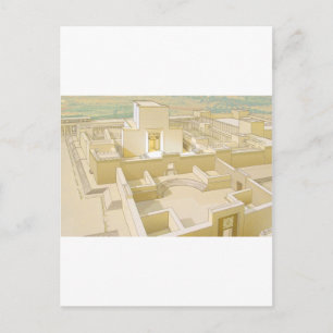 De tempel van Jeruzalem Briefkaart
