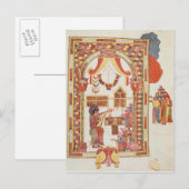 De tempel van Jeruzalem uit de Bijbel Briefkaart (Voorkant / Achterkant)