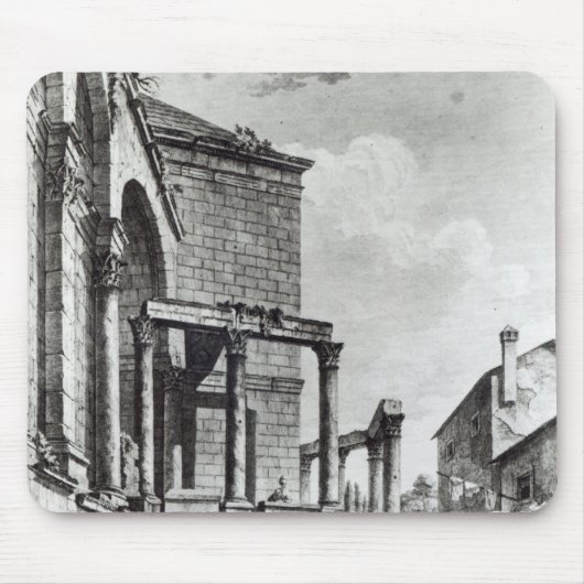 De tempel van Jupiter in het paleis van Muismat (Voorkant)