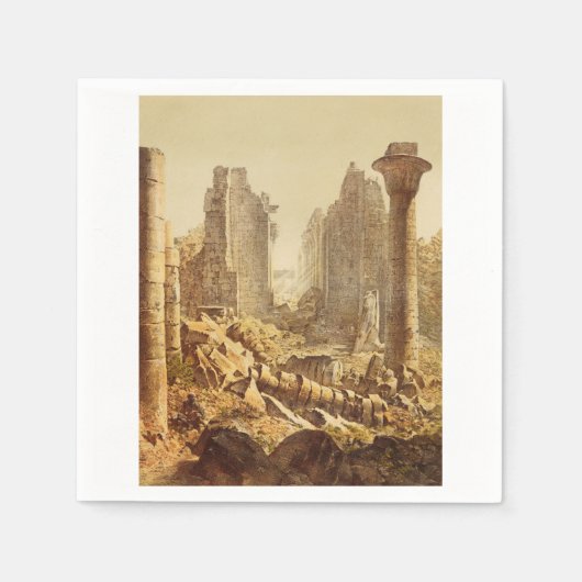 De tempel van Karnak in Egypte Servet (Voorkant)