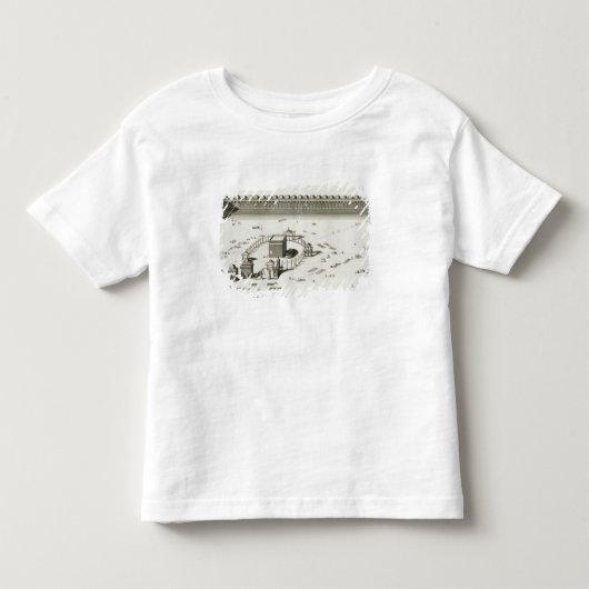 De tempel van Mekka (graving) Kinder Shirts (Voorkant)