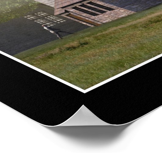 De tempel van Parijs Poster (Hoek)