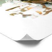 De Tempel van Sint Sava Belgrado Srbija Poster (Hoek)