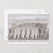 De tempel van Solomon, Jeruzalem, uit 'Entwurf ei' Briefkaart (Voorkant / Achterkant)