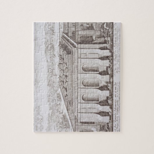 De tempel van Solomon, Jeruzalem, uit 'Entwurf ei' Legpuzzel (Verticaal)