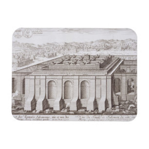De tempel van Solomon, Jeruzalem, uit 'Entwurf ei' Magneet