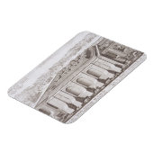 De tempel van Solomon, Jeruzalem, uit 'Entwurf ei' Magneet (Linkerzijde)