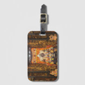 De Tempel van Taiwan Cultuur Wufu chiensui Bewaar  Bagagelabel (Voorkant (verticaal))