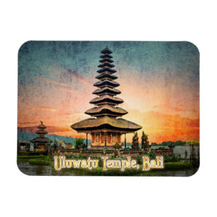 De Tempel van Uluwatu, gestileerd Bali Magneet