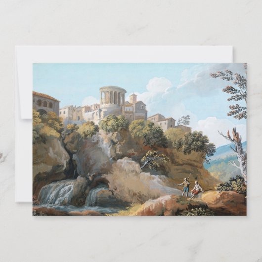 De tempel van Vesta | Giovanni Battista Busiri (Voorkant)