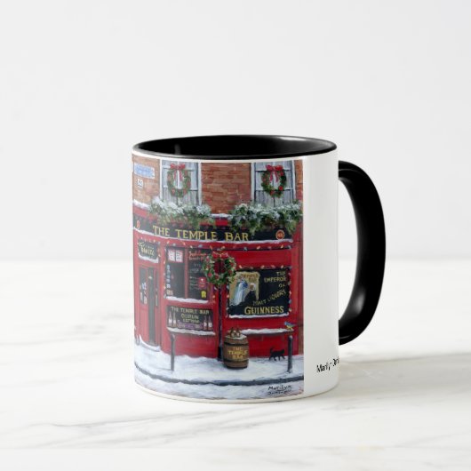 De tempelbalk mok (Voorkant rechts)