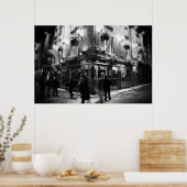 De tempelbar Pub, Dublin - Canvas Poster (Keuken)