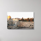 De Tempelberg in Jeruzalem Canvas Afdruk (Voorkant)