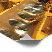 De tempelberg in Jeruzalem, Israël Poster (Hoek)