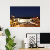 De tempelberg in Jeruzalem, Israël Poster (Thuiskantoor)