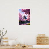 De tempelembrace poster (Keuken)