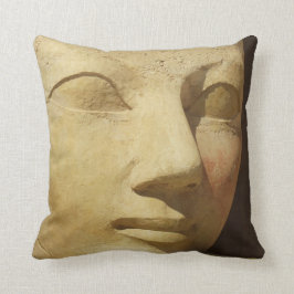 De tempelreis van het Egyptische Hatshepsut-standb Kussen