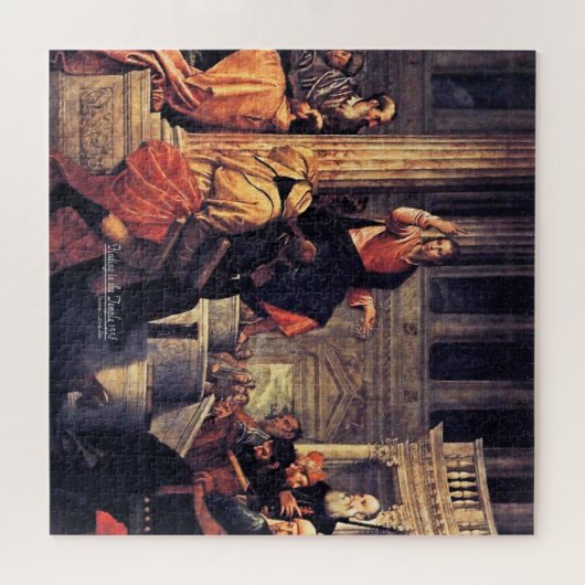 De tempelzoekende Manuscript 1558 Legpuzzel (Horizontaal)