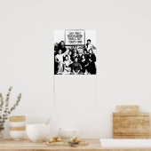 DE TEMPERANTIE-LEAGE 1920 POSTER (Keuken)