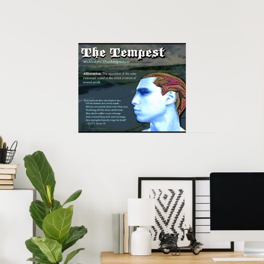 De Tempest-beluchting Poster