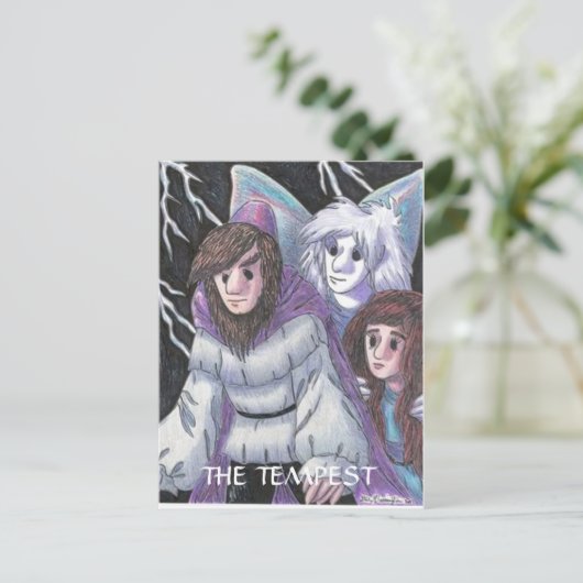 De Tempest Briefkaart (Staand voorkant)