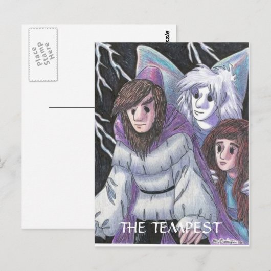 De Tempest Briefkaart (Voorkant / Achterkant)