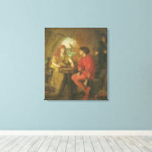 De Tempest Canvas Afdruk (Insitu (Houten vloer))