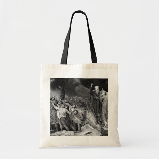 De Tempest Canvas Bag Tote Bag (Voorkant)