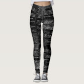 De Tempest Shakespeare-Leggings Leggings (Voorkant)